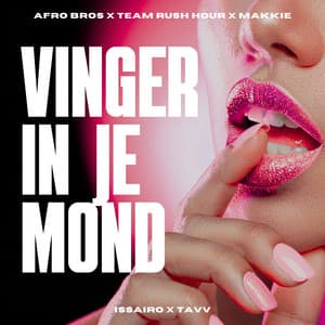 Vinger in je mond album artwork